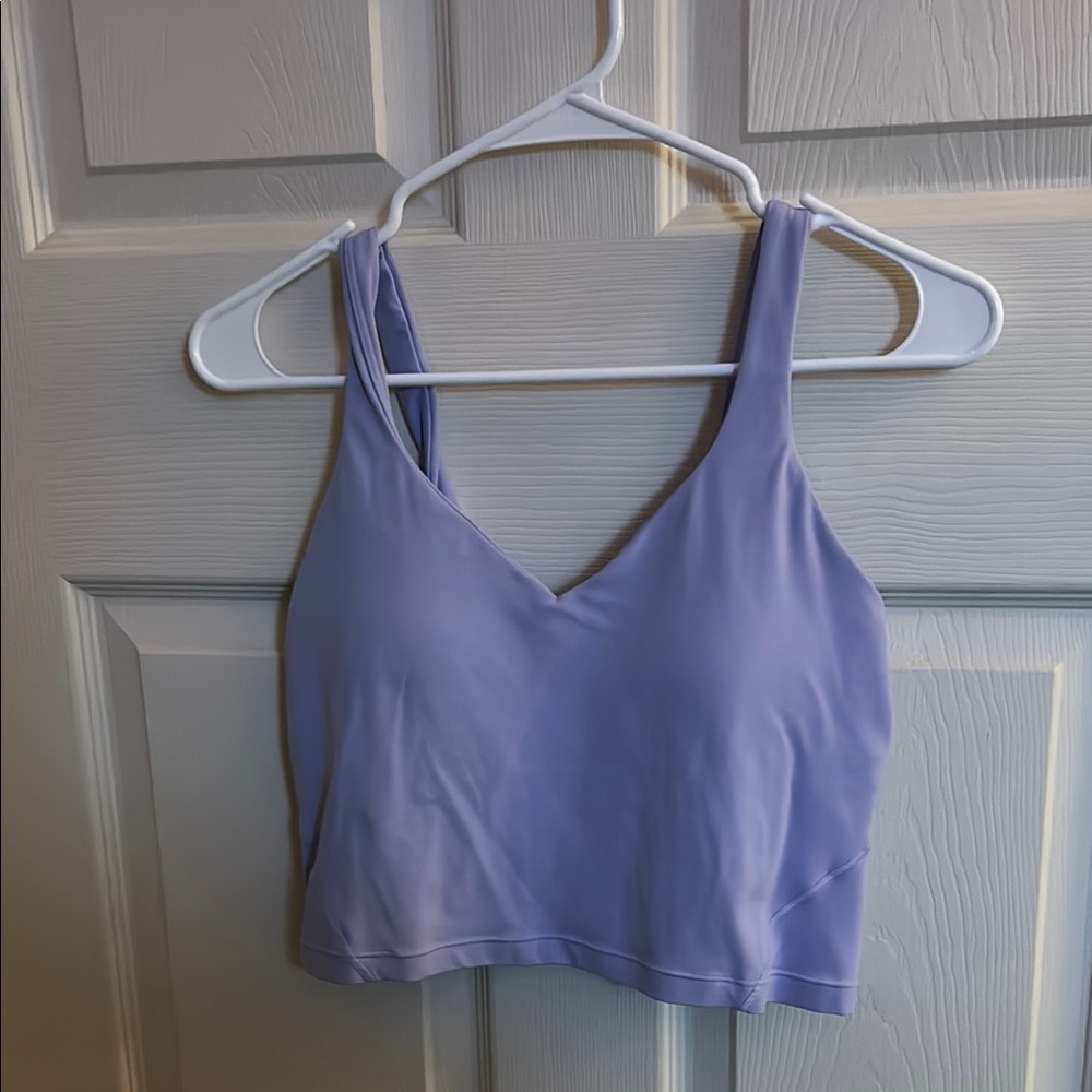 Light purple lulu lemon align tank